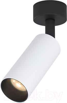 Точечный светильник Elektrostandard Diffe 85639/01 (белый/черный)