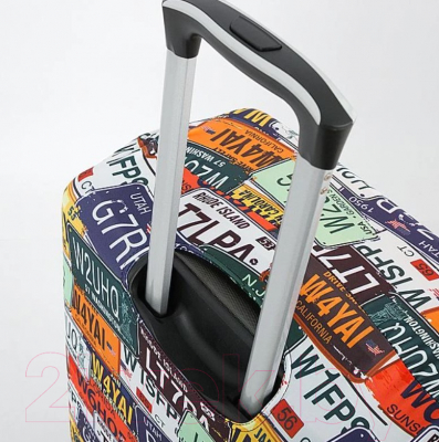 Чехол для чемодана Grott 210-LSC400-M-LCL (Light Color)