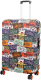 Чехол для чемодана Grott 210-LSC400-M-LCL (Light Color) - 