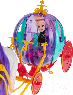 Кукла с аксессуарами Shantou Сказочная карета / 2044441