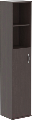 Шкаф-пенал Skyland СУ-1.6(L) с глухой средней дверью (венге магия)