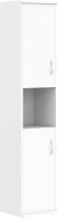 Шкаф-пенал Skyland СУ-1.5 с комплектом глухих малых дверей (белый) - 