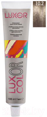 Крем-краска для волос Luxor Professional Luxcolor 10.2 (100мл, платиновый блондин фиолетовый)