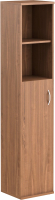 Шкаф-пенал Skyland СУ-1.6(L) с глухой средней дверью (орех французский) - 