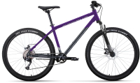 Велосипед Forward Apache 29 2.0 2023 / RB3F980D8XVTDGY (17, фиолетовый/темно-серый) - 