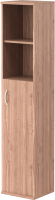 Шкаф-пенал Skyland СУ-1.6(R) с глухой средней дверью (ясень шимо) - 