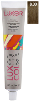 Крем-краска для волос Luxor Professional Luxcolor 8.00 (100мл, светлый блондин натуральный интенсивный) - 