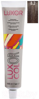 Крем-краска для волос Luxor Professional Luxcolor 8.2 (100мл, светлый блондин фиолетовый)