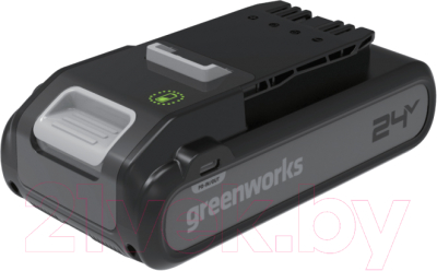 Аккумулятор для электроинструмента Greenworks G24B4 24V 4Ач / 2940407 (с 2-мя USB-C разъемами)
