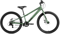 Велосипед Forward Spike 24 D 2023 / IB3F47133XGNXBK (зеленый/черный) - 
