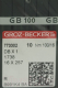 Набор игл для промышленной швейной машины Groz-Beckert DBx1 100 R GB-10 (универсальные) - 