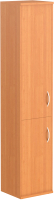 Шкаф-пенал Skyland СУ-1.3(L) с глухой средней и малой дверьми (груша ароза) - 