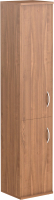 Шкаф-пенал Skyland СУ-1.3(L) с глухой средней и малой дверьми (орех французский) - 