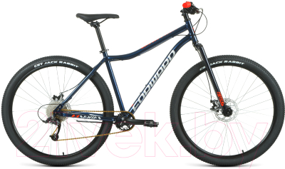 Велосипед Forward Sporting 29 X D 2022 / RBK22FW29967 (темно-синий/красный)