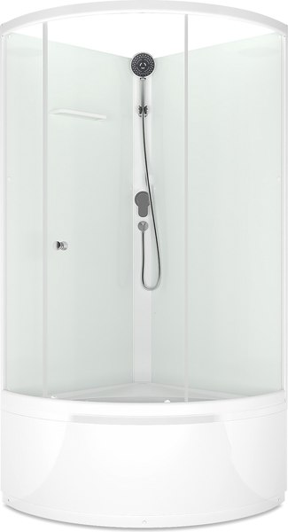Душевая кабина Domani-Spa Simple 99 High Eco / DS01EcSm99HWCl00-V1.2