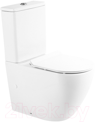 Унитаз напольный BelBagno Sfera-R BB2141CPR/BB2111SC