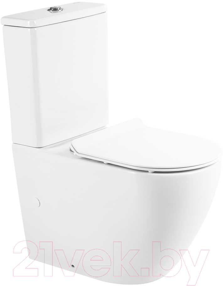 Унитаз напольный BelBagno Sfera-R BB2141CPR/BB2111SC