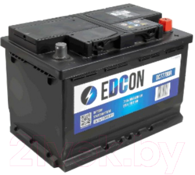 Автомобильный аккумулятор Edcon DC77780R (77 А/ч)