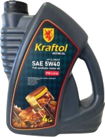 Моторное масло Kraftol API SL/SM/CF SAE 5W40 / 3468 (4л) - 