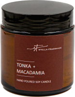 Свеча Stella Fragrance Tonka Macadamia (90г) - 