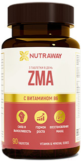Витаминно-минеральный комплекс Nutraway ZMA (90капсул)