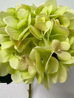 Искусственный цветок Артфлора Гортензия / 110035 (зеленый)