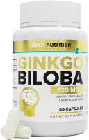 Пищевая добавка Atech Nutrition Ginkgo Biloba (60 капсул) - 