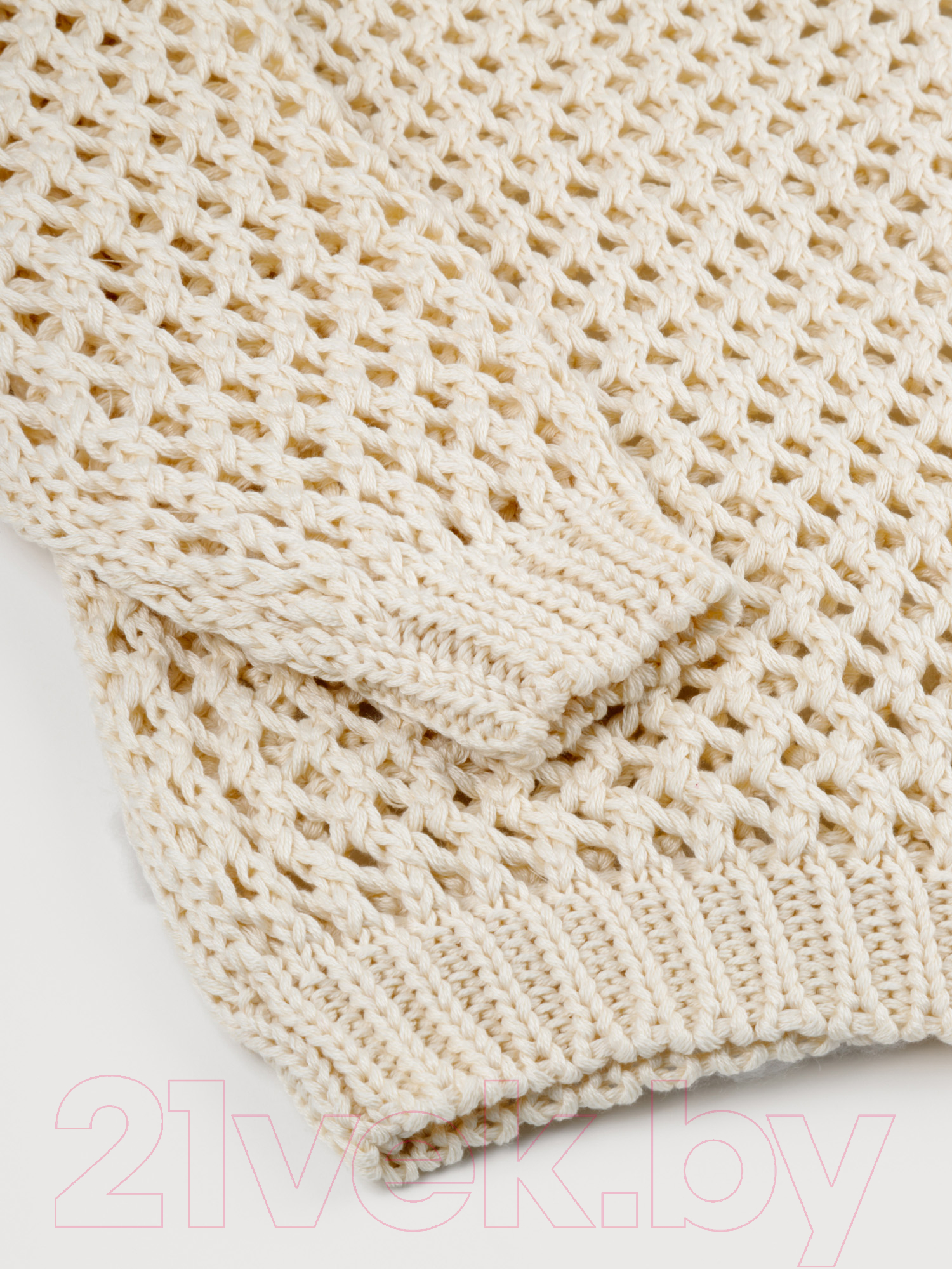 Джемпер детский Amarobaby Knit Trend / AB-OD21-KNITT2602/33-140 (молочный, р.140) — фото 3