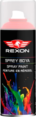 Краска автомобильная Rexon RAL 9005 / REX9005M (400мл, черный матовый)