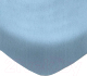 Простыня Luxsonia Махра на резинке 200x200 / Мр0020-8 (голубой) - 