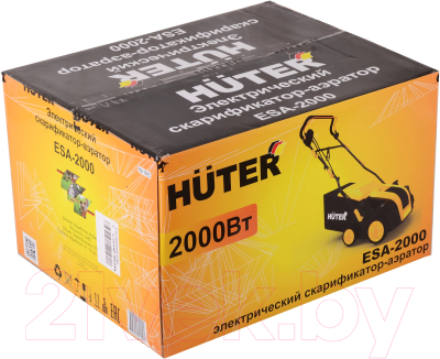 Аэратор-скарификатор для газона Huter ESA-2000 (70/16/3)