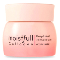 Крем для лица Etude House Collagen Moistfull Deep Cream Увлажняющий крем с коллагеном New (75мл) - 