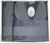 Комплект текстиля для ванной Karven Jagarli / В 1117 (темно-серый) - 