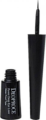 Подводка для глаз жидкая Deoproce Power Deep Eyeliner Водостойкая (5мл) - 
