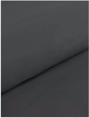 Комплект постельного белья ВАСИЛИСА Idea Евро / 273973 (графит)