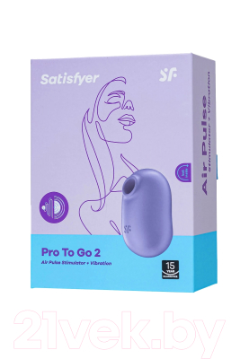Стимулятор Satisfyer Pro To Go 2 / J2018-308-3 (фиолетовый)