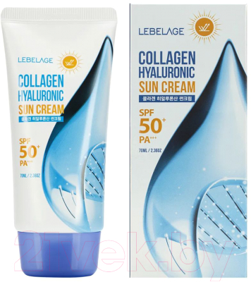 Крем солнцезащитный Lebelage Collagen Hyaluronic Sun Cream (70мл)