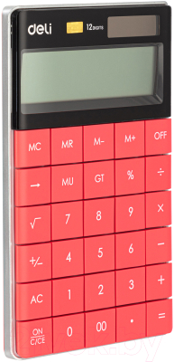 Калькулятор Deli Touch / 1589PINK (розовый)