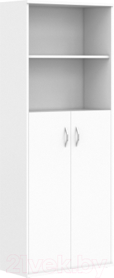 Шкаф Skyland СТ-1.6 с глухими средними дверьми (белый)