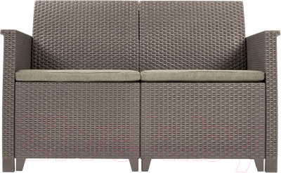 Комплект садовой мебели Keter Elodie 2 Seater / 254091 (капучино)