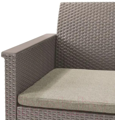 Комплект садовой мебели Keter Elodie 2 Seater / 254091 (капучино)