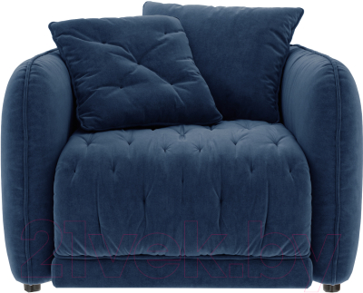Кресло мягкое МариОлли Хейли (Kashemir 796/ноги черный)