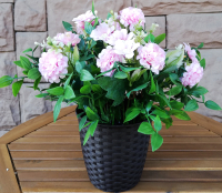 

Искусственный цветок ForGarden, В горшке коричневый ротанг / BN10703