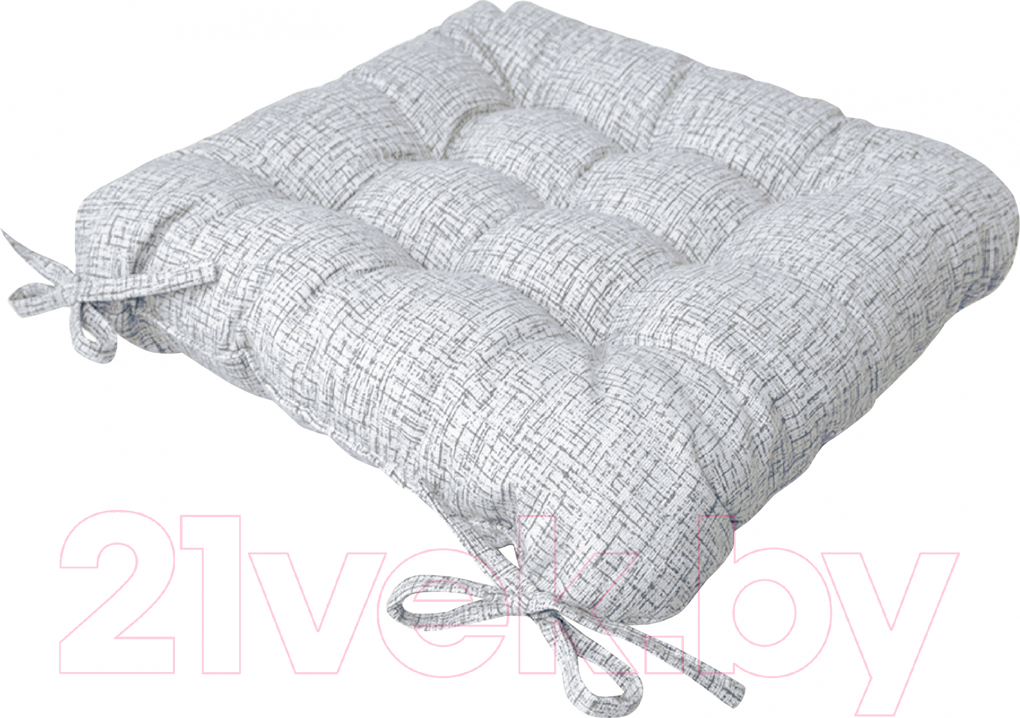 Подушка на стул Smart Textile 40x40 / ST494 (поролоновая крошка, серый)