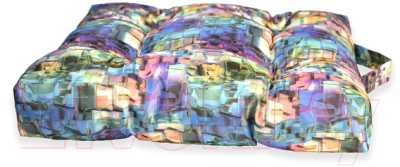 Подушка для садовой мебели Smart Textile Пикник 40x40 / ST4816 (поролоновая крошка, мозаика)