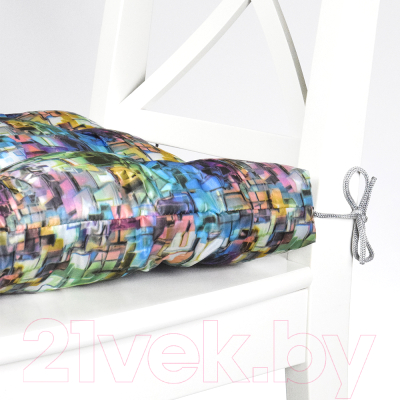 Подушка на стул Smart Textile Альфа 40x40 / ST171 (поролоновая крошка, мозаика)