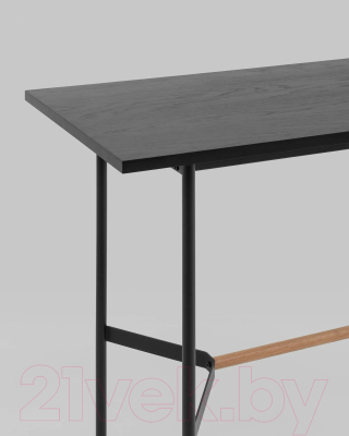 Барный стол Stool Group Knobb 120x60 (черный)