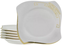 Набор тарелок Lenardi Givenchi Gold 108-084 (6шт) - 