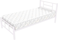 Односпальная кровать Формула мебели Кадис / К.1 (белый) - 