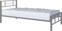 Односпальная кровать Формула мебели Кадис / К.3 (серый) - 